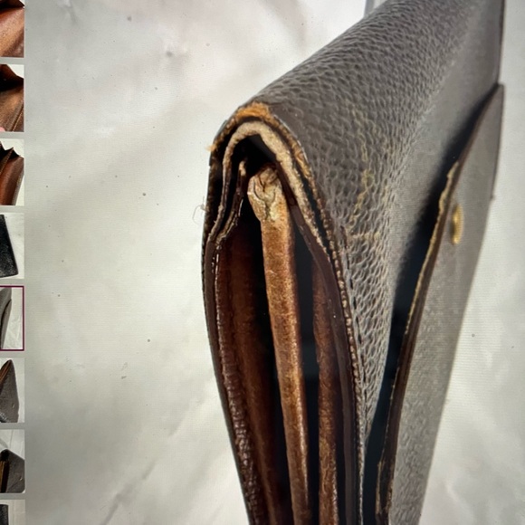 Louis Vuitton Dark Brown Monogram Clutch - Picture 6 of 13